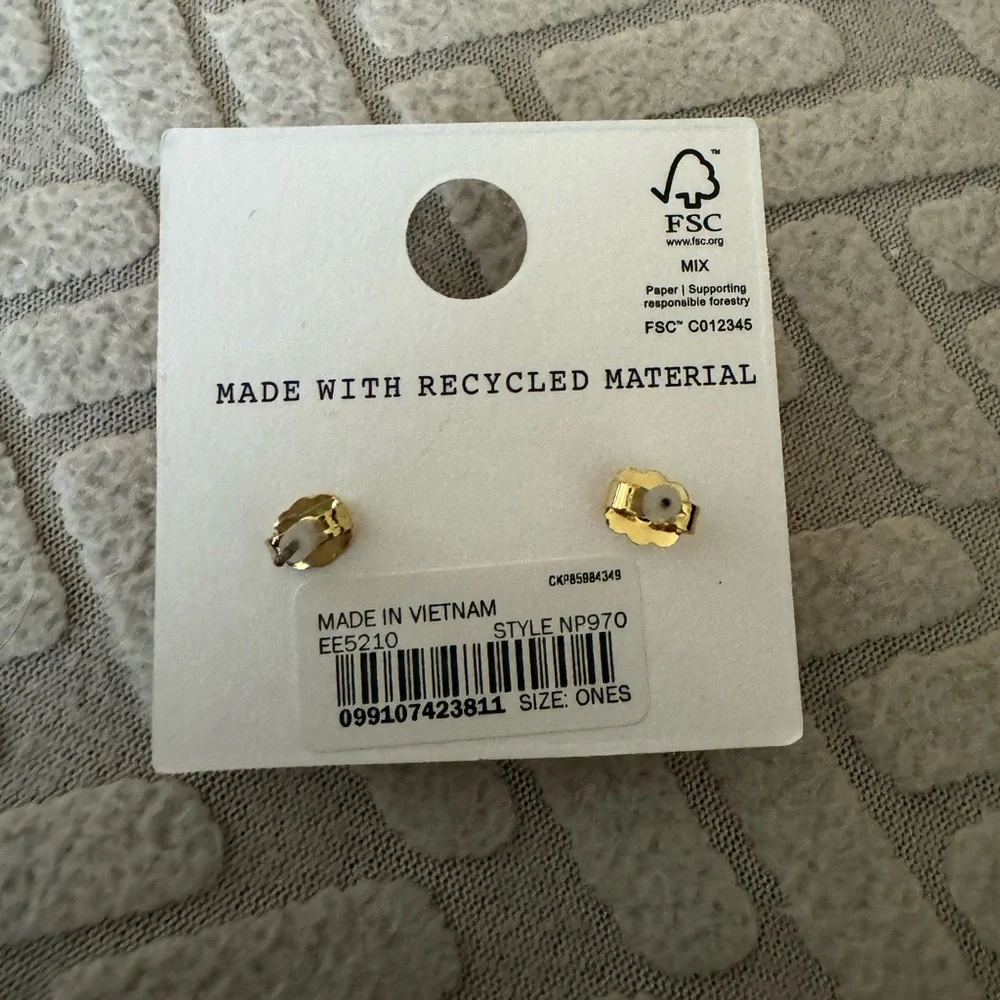 NWT Madewell Knotted Medium Stud Earrings